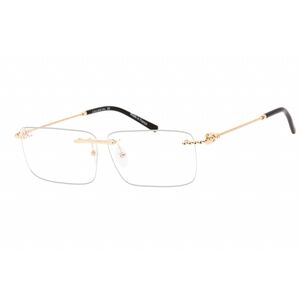 NWT Charriol PC75098-C01 58mm Shiny Gold Eyeglasses